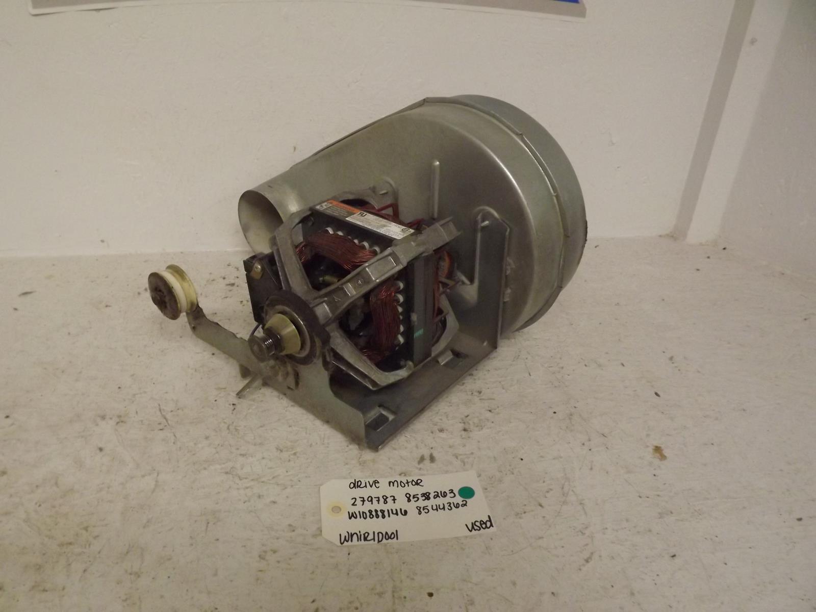 Whirlpool Dryer 279787 8538263 W10888146 8544362 Drive Motor Used Whirlpool Dryer 279787 8538263 W10888146 8544362 Drive Motor Used